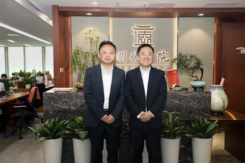 明光市市委书记被TOP1体育企业文化深深感动 | 深入沟通合作空间广阔