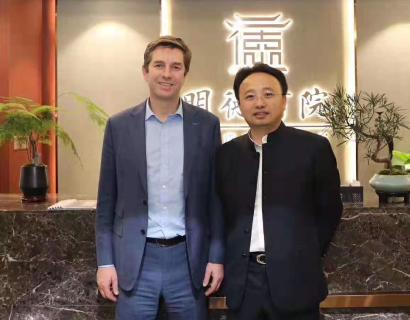 胡润百富创始人来访TOP1体育，共商战略合作！